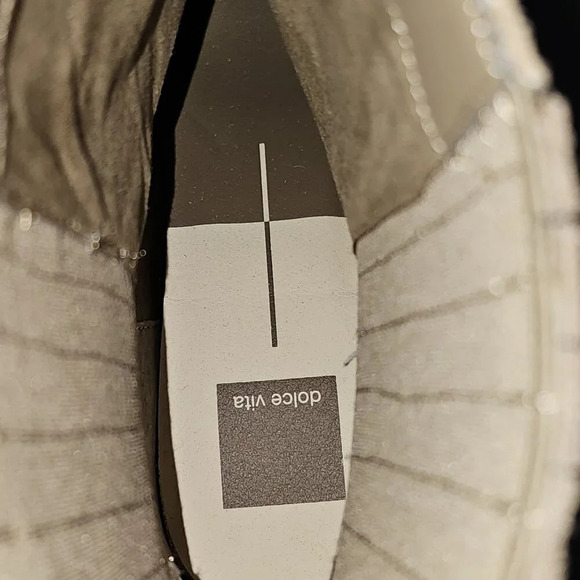 NEW Dolce Vita Linny H20 Ankle Boot Womens 10 Truffle Brown Suede Waterproof - Picture 10 of 13